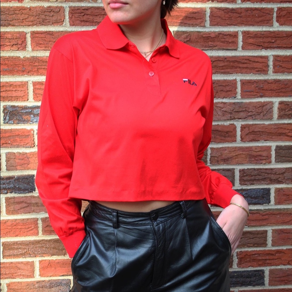 FILA cropped shirt